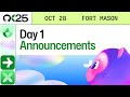 GitHub Universe 2025 Day 1 Announcements