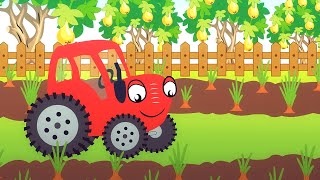 🚜 ТракТЫРишка песенки – Овощи + Фрукты | Весёлые песенки для детей