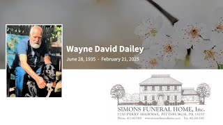 Wayne D. Dailey Funeral Service
