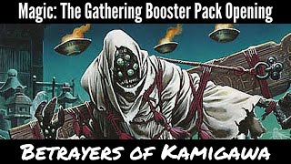 Opening a Magic: The Gathering #mtg booster - Betrayers of Kamigawa