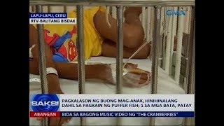 Saksi: Pagkalason ng buong mag-anak, hinihinalang dahil sa pagkain ng puffer fish