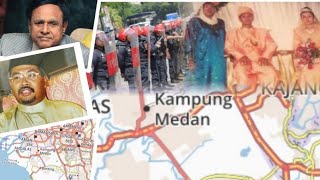 RUSUH4N KAMPUNG MEDAN | KAUM MELAYU DAN INDIA MERUSUH