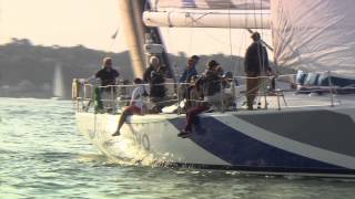 First leg to the Needles - J.P. Morgan Asset Management Round the Island Race 2014