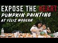 Feliz Modern Pumpkin Painting | Shopping in San Antonio Vlog | Expose The Heart Photography