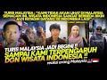 ORG MALAYSIA GAK MAHU MELUPAKAN WISATA INDONESIA MESKIPUN SUDAH KEMBALI KE NEGARANYA !