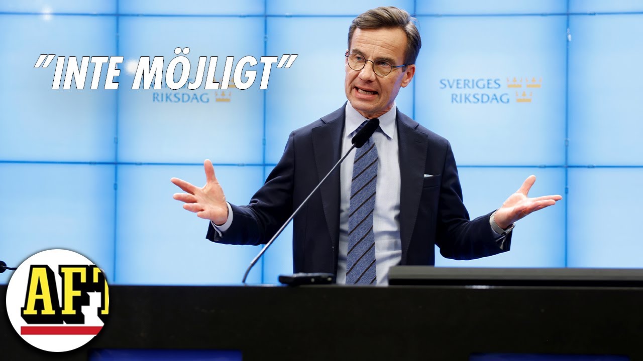 Ulf Kristersson (M): ”Inte Möjligt Att Bilda En Borgerlig Regering ...