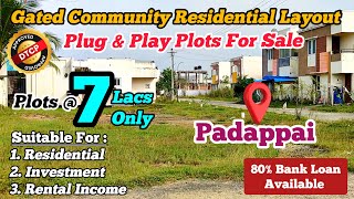 🌟 Indra's New Town – Your Dream Villa Plots Await! | Prime Location Near Padappai 🏡✨