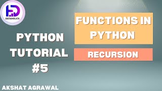 Recursion Python | Python Tutorial #5