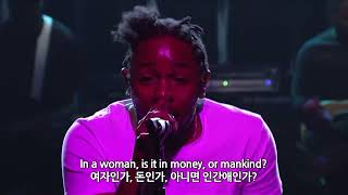 Kendrick Lamar - i (Live @ SNL, 2014) [가사해석]