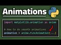 Making Animations in Python using Matplotlib!