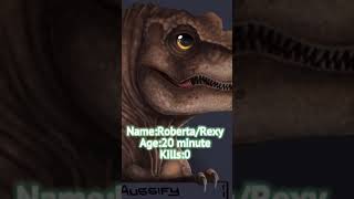 Edit Roberta/Rexy and Jurassic Park Jurassic world #dinosaurs #jurassicworld #edit #short