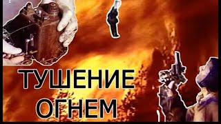 Тушение лесных пожаров отжигом (реставрация)