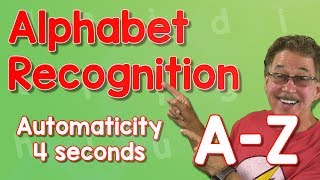 Alphabet Automaticity | Upper Case | 4 Seconds | Jack Hartmann