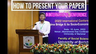 How to Present Research Paper in International Conference