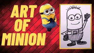 How to Draw Minion step by step easy
