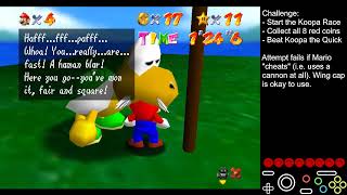 Beating Koopa the Quick like a REAL man