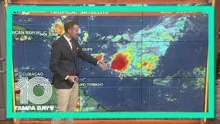 Tracking the tropics: Invest 93-L has low chance of developing