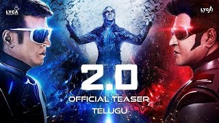 2.0 - Official Teaser [Telugu] | Rajinikanth | Akshay Kumar | A R Rahman | Shankar | Subaskaran