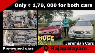 Ford Ikon and Hundai Accent | Jeremiah Cars | Pre-owned cars | Rajapalayam | Contact : 7448312262