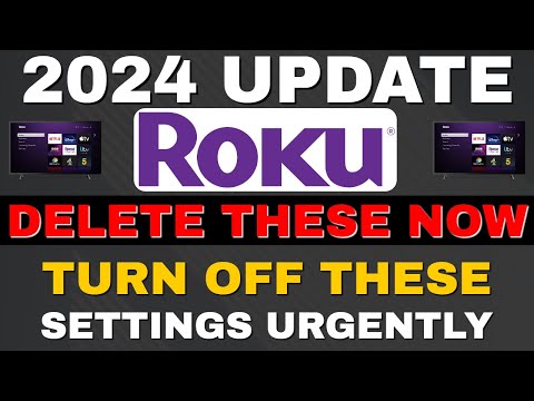 ROKU SETTINGS YOU NEED TO TURN OFF NOW!!! 2024 UPDATE