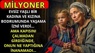 GENÇ BİR MİLYONER, EVSİZ BİR KADIN VE KIZININ KENDİ BODRUMUNDA YAŞAMASINA İZİN VERDİ... 2 GÜN SONRA