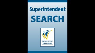 Superintendent Finalists - Community Room