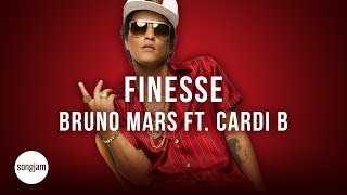 Bruno Mars - Finesse ft. Cardi B (Official Karaoke Instrumental) | SongJam