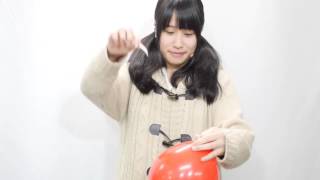 風船割りに初挑戦　風船を割ってみる！　　balloonbust