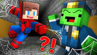JJ Spider Man Escape From Mikey Prison in Minecraft ! (Maizen)