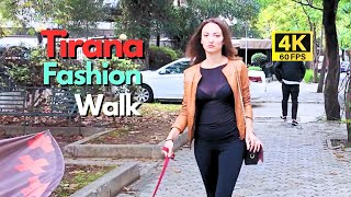 Discover Tirana, Walking Through Hidden Local Street 🇦🇱 in 4K HDR  | 4K Albania Walking Tour 60fps