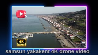 2023 SAMSUN YAKAKENT LİMANI 4K DRONE ÇEKİMİ -  DJİ MİNİ 2 4K DRONE VİDEO