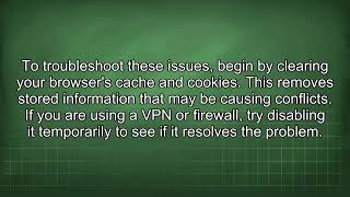 Troubleshooting Login Issues Website Access Problems Explained