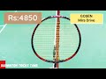 gosen mira drive racquet unboxing tamil badmintontrickstamil badmintontamil