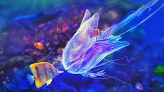 Jellyfish | Ocean Fish Relaxing | Aquarium Relax Music | Colorful Sea Life | Nature Relaxation