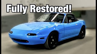 He Wrapped His Miata In High School!