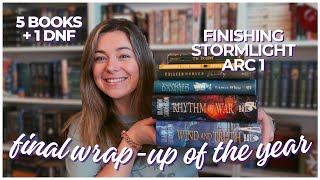 december reading wrap-up || Wind and Truth, one last DNF \u0026 more! 🤍