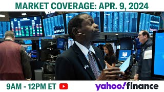 Stock market today: US stocks turn lower ahead of CPI inflation data | April 9, 2024