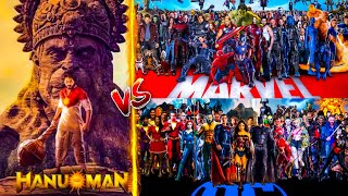 Hanumanthu Vs Marvel & Dc Universe || In Hindi