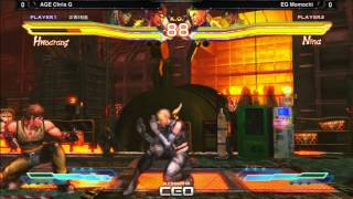 CEO2013: Street Fighter x Tekken - AGE Chris G vs EG Momochi - Winners Bracket