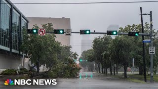 Beryl weakens to a tropical storm as it continues through Texas