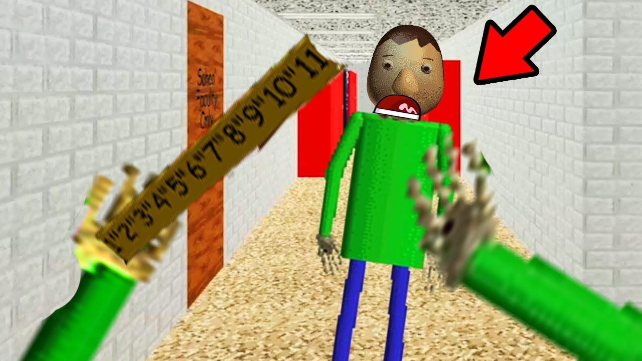 Play As Baldi Baldis Basics In Education And Learning New Youtube
