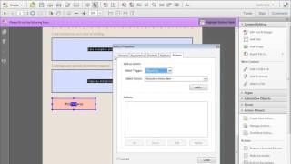 Acrobat XI Tutorial Creating a Print Button
