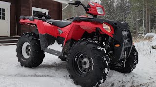 Polaris 570 Sportsman Testissä!| Juhiksen Joulukalenteri 13