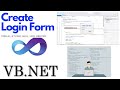 Easy Login Form in VB.NET | No Experience Needed