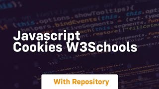 javascript cookies w3schools