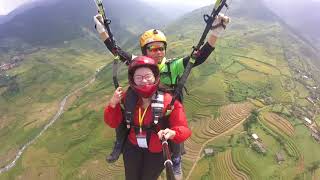 Bay trên mùa vàng 2017 - Paragliding at Mu Cang Chai - Vietnam