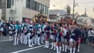 2024 小田原松原神社例大祭　神輿渡御　5日　上若　女神輿