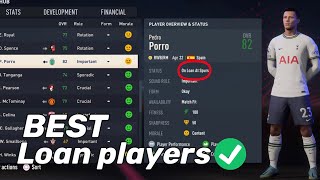 The BEST Loan Players in FIFA 23 Career Mode