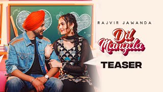 Dil Mangda (Official Teaser) Rajvir Jawanda | Mani Cheema | New Punjabi Song 2023 | Punjabi New Song