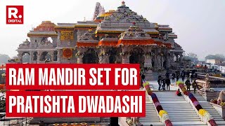 Ram Mandir To Mark Pratishtha Dwadashi On January 11 In Ayodhya